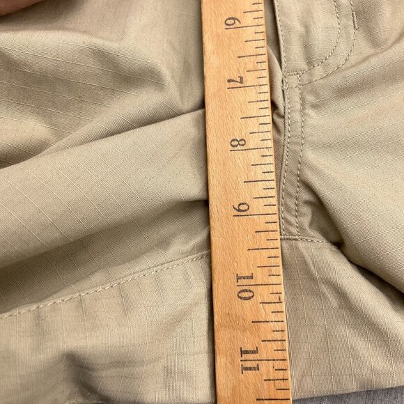 5.11+ Tactical Pants Women 16Regular Tan Ripstop Straight Leg Outdoor Work - Picture 7 of 13